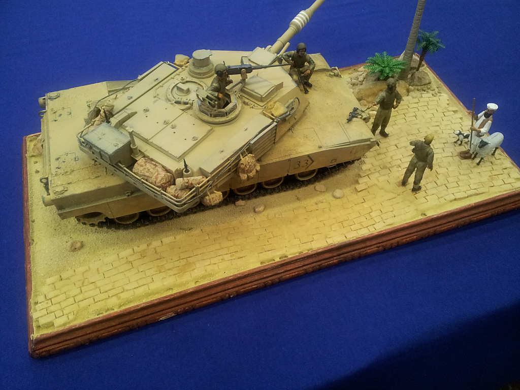 M1A2 Abrams Tank Diorama